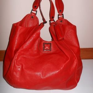 🎁NWT😍 BCBG Red leather bag